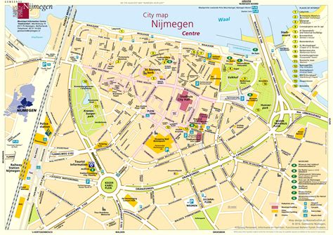 nijmegen netherlands map.